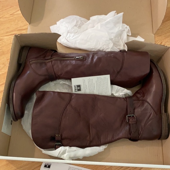 Frye Philip riding boot dark brown - Picture 3 of 6